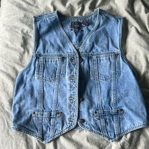 Vintage Liz Claiborne Sport Denim Vest